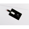Pendrive 2 GB w kształcie karty kredytowej z grawerem - logo